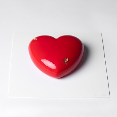 Heart Small Cake Strawberry Vanilla